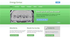 Desktop Screenshot of energygenius.com